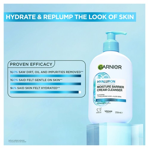 Garnier Skin Active Hyaluronic Aloe Soothing Cream Cleanser