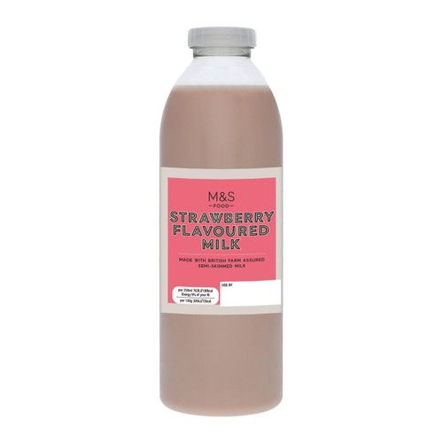 M&S Strawberry Flavoured Milk