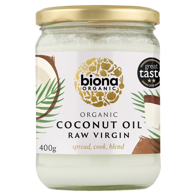 Biona Organic Raw Virgin Coconut Oil 400ml