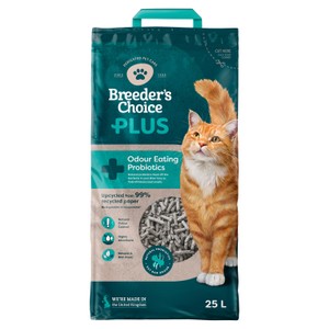 Breeders Choice PLUS Probiotic Recycled Paper Cat Litter
