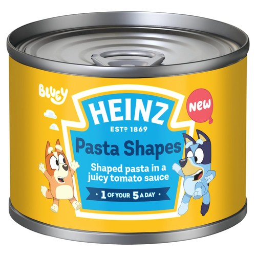 Heinz Bluey Pasta Shapes