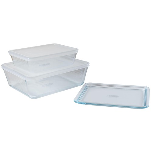 Pyrex Bake, Cook & Store Glass Dish Set
