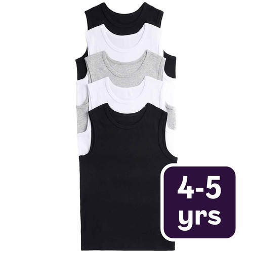 M&S Vests 4-5 Years, Black 