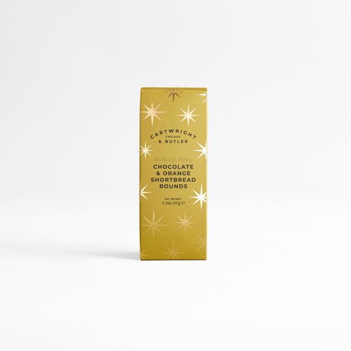 Cartwright & Butler Christmas - Chocolate & Orange Shortbread