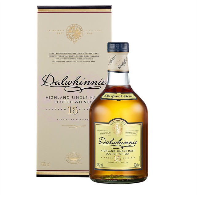 Dalwhinnie 15 Year Old Highland Single Malt Scotch Whisky 70cl