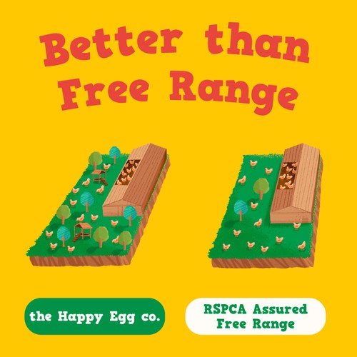 Happy Eggs Large Free Range Eggs