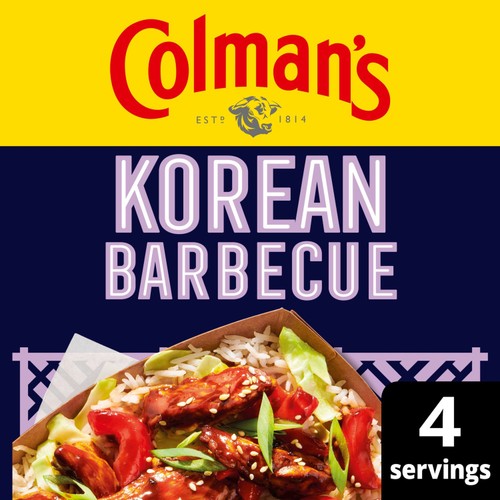 Colman's BBQ Korean Sauce Dry Packet Mix Ocado