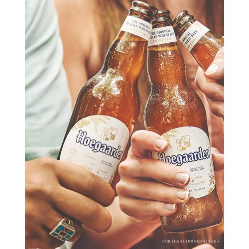 Hoegaarden Belgian Lager Wheat Beer Bottle