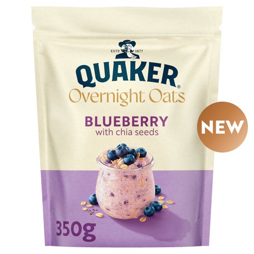 Quaker Blueberry Overnight Oats