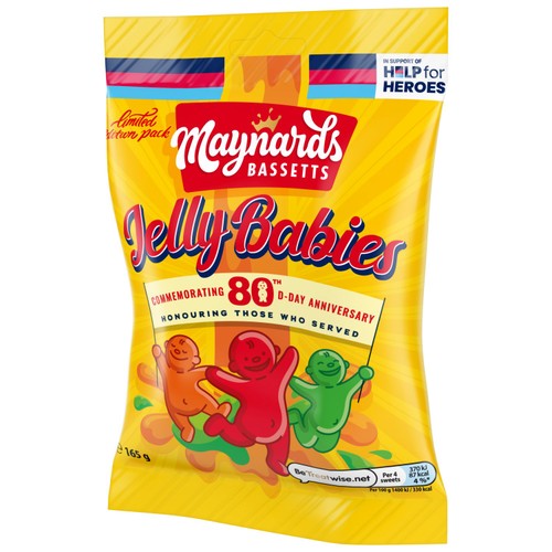 Maynards Bassetts Jelly Babies Sweets Bag Ocado
