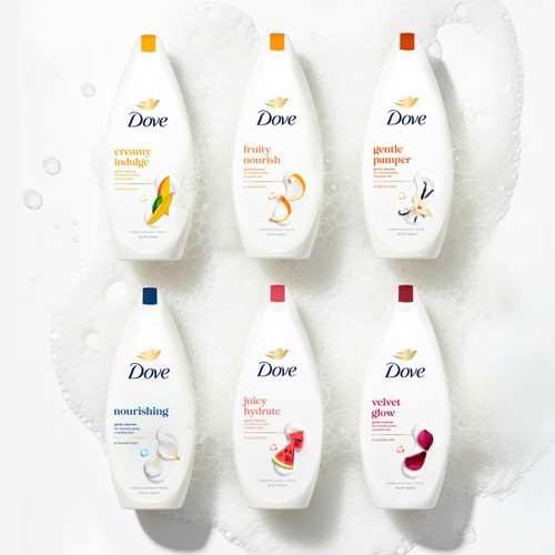 Dove Fruity Nourish Body Wash Shower Gel