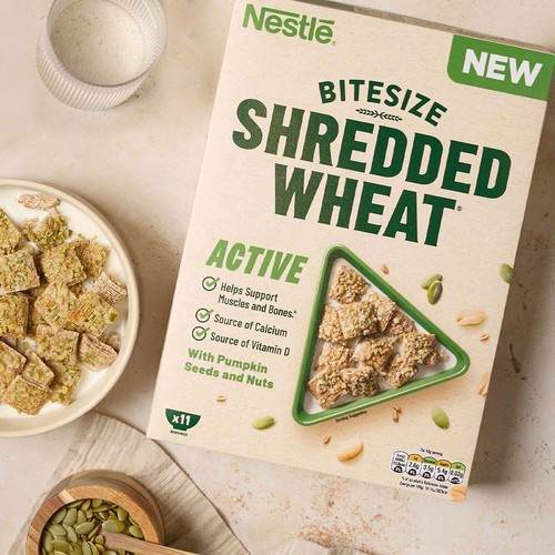 Shredded Wheat Bitesize Active Cereal