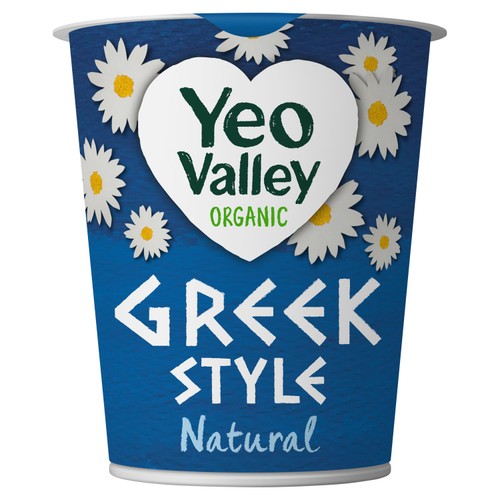 Yeo Valley Organic Natural Greek Style Yoghurt