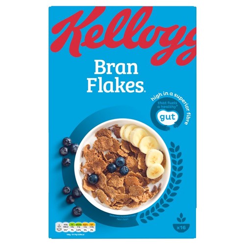 Kellogg's Bran Flakes Breakfast Cereal 