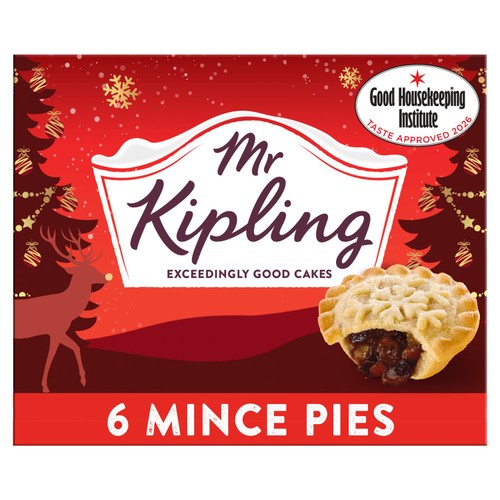 Mr Kipling Snowflake Mince Pies
