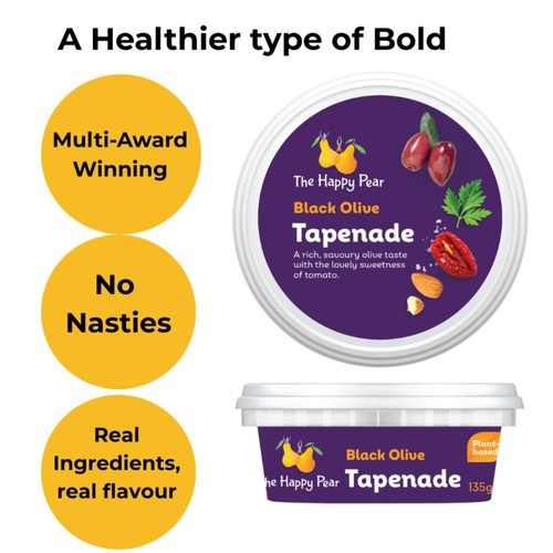 The Happy Pear Black Olive Tapenade