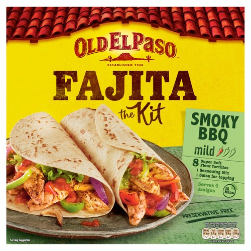 Old El Paso Mexican Smoky BBQ Fajita Kit