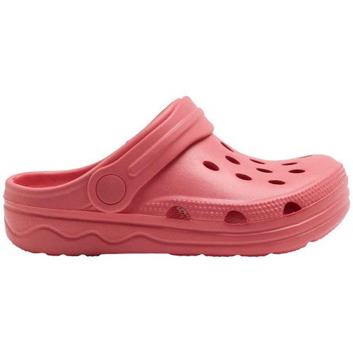 M&S Kids Plain Holiday Clog, 12, Coral