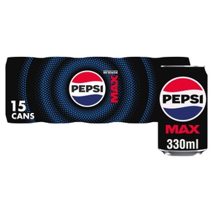 Pepsi Max No Sugar 15 x 330ml