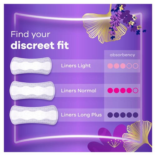 Always Discreet Incontinence Liners Normal