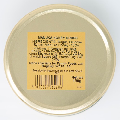 MGO Manuka Honey Drops