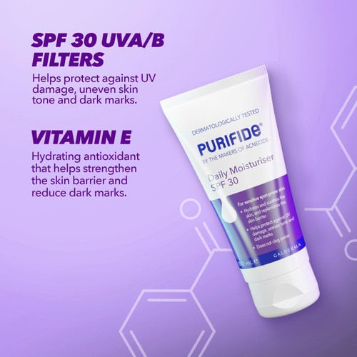 Purifide Daily Moisturiser SPF30