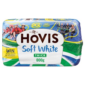 Hovis Soft White Thick Sliced Bread 800g