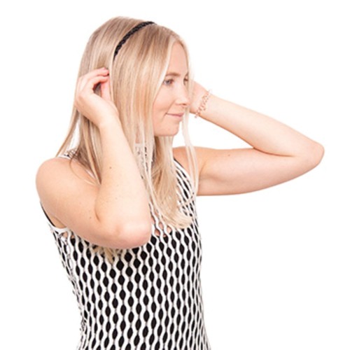Invisibobble HAIRHALO Adjustable Headband True Dark Sparkle