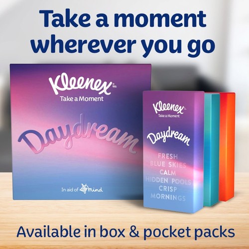 Kleenex Collection Cube Facial Tissues - Single Box