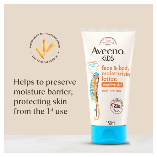 Aveeno Kids Face & Body Moisturising Lotion for Sensitive Skin