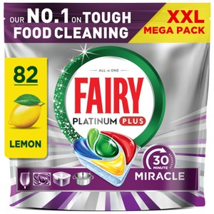 Fairy 30 Minute Miracle Dishwasher Tablets 82ct