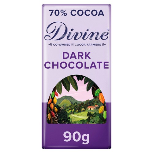 Divine 70% Dark Chocolate