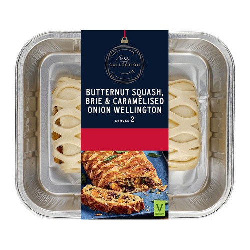 M&S Collection Butternut Squash Brie & Caramelised Onion Wellington