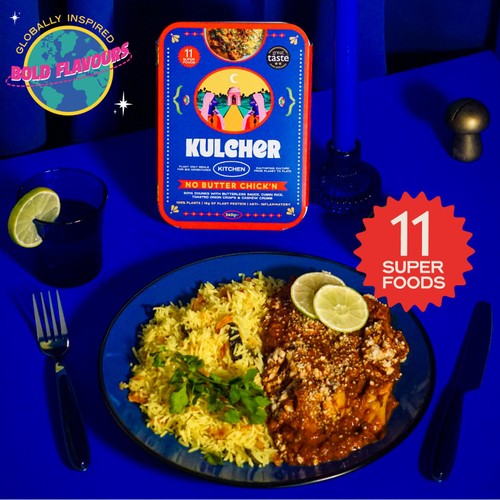 Kulcher No-Butter Chick'n with Cumin Rice