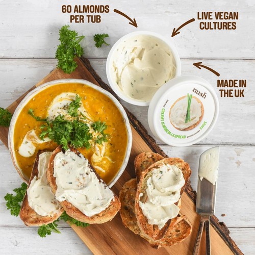 Nush Chive Almond Cream Cheese Style Spread