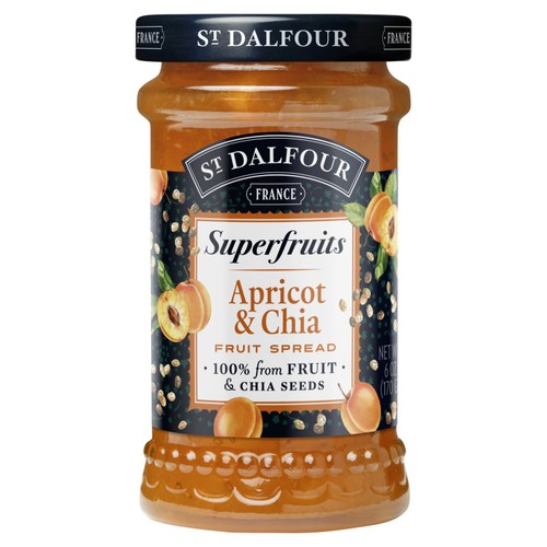 St Dalfour Apricot & Chia Fruit Spread