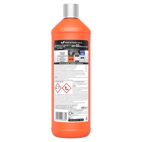 Mr Muscle Power Gel Drain Unblocker