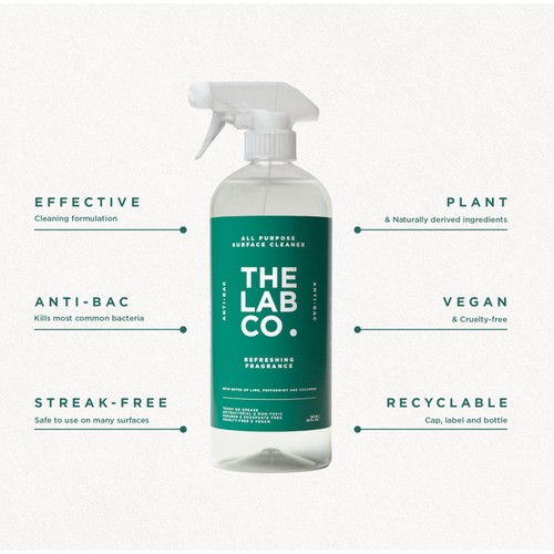The Lab Co. Refreshing All Purpose Cleaner Antibacterial 