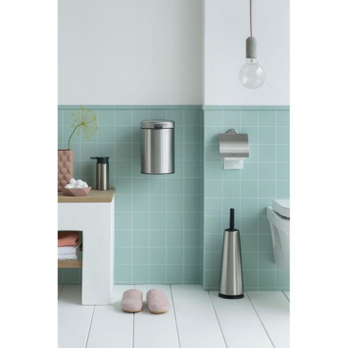 Brabantia ReNew Toilet Brush & Holder, Matt Steel