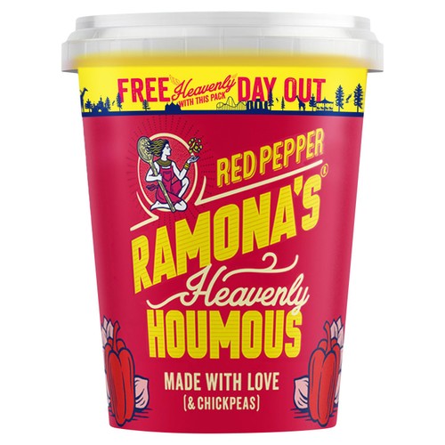 Ramona's Red Pepper Houmous