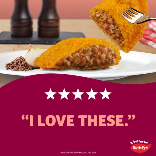 Birds Eye 4 Crispy Pancakes Minced Beef & Onion