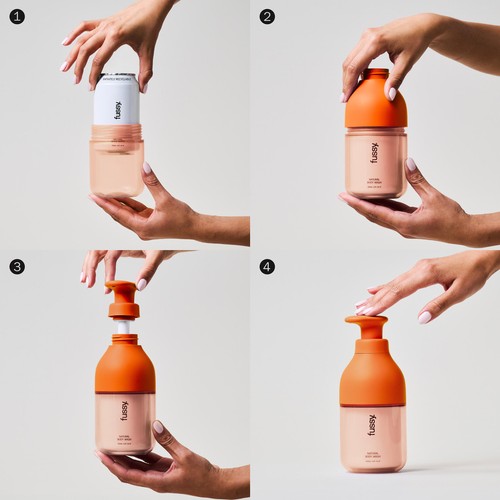 Fussy Natural Body Wash Refill Wide Eyed