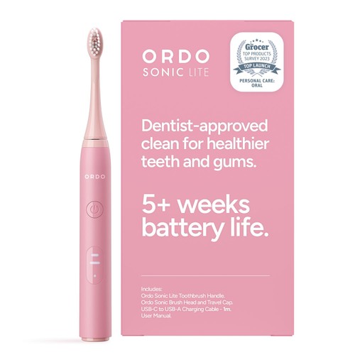 Ordo Sonic Lite Electric Toothbrush - Petal
