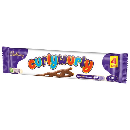 Cadbury Curly Wurly Chocolate Bar Multipack