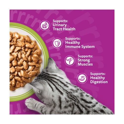 Whiskas 7+ Senior Wet Cat Food Mixed Menu in Gravy