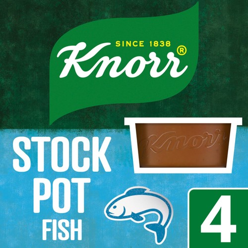 Knorr 4 Fish Stock Pot, 4 x 28g Knorr 4 Fish Stock Pot, 4 x 28g