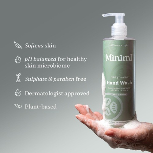 Miniml Hand Wash Calming Cucumber