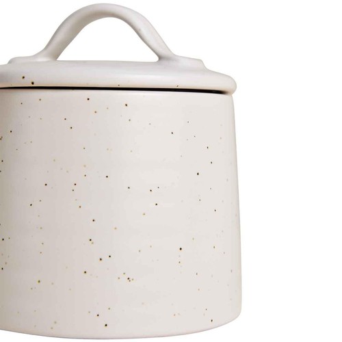 M&S Small Ceramic Storage Jar, Neutral