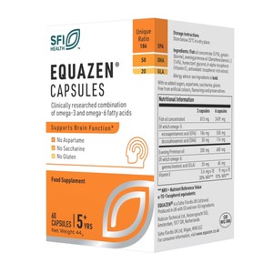 Equazen Naturally Sourced Omega 3 with Omega 6 Capsules