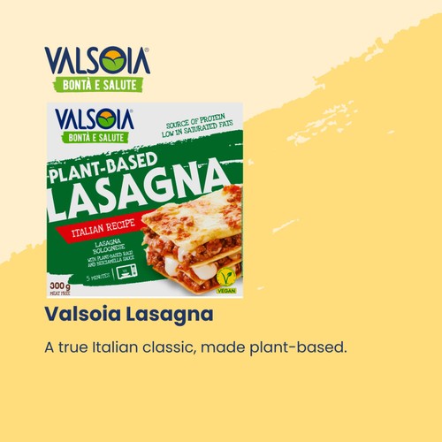 Valsoia Vegan Lasagne Frozen